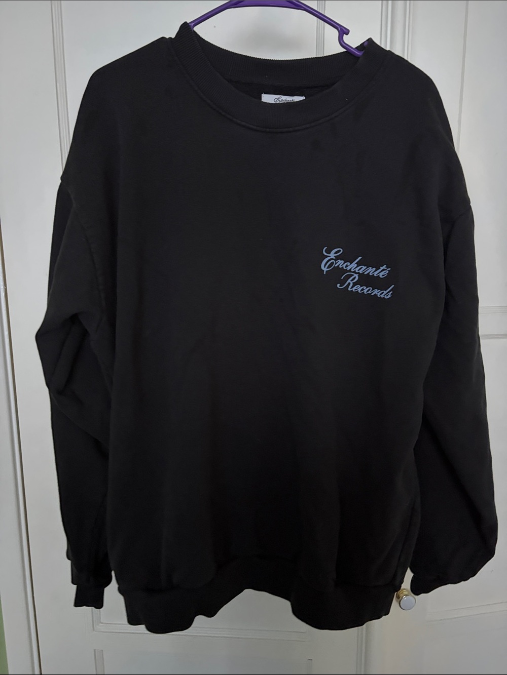 Daniel Ricciardo Enchanté Records Black Crewneck Sweatshirt